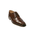Belvedere Susa Crocodile/Ostrich Shoes Brown