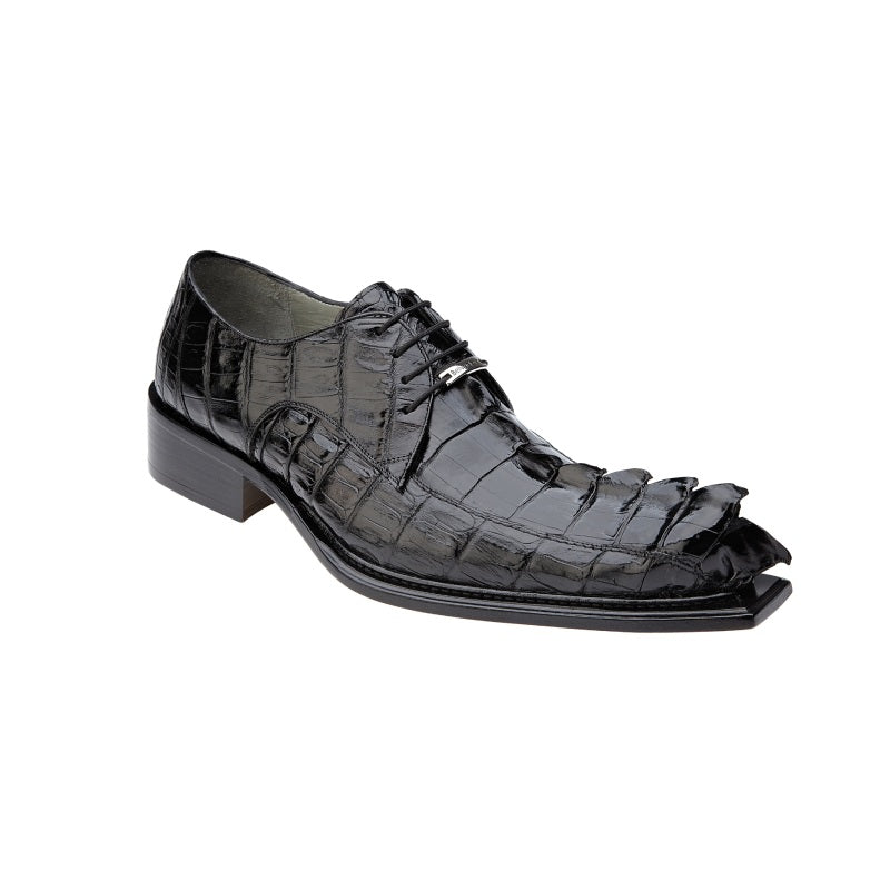 Belvedere Hornback Lace Up Shoes Black