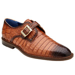 Belvedere Spencer Caiman Crocodile Shoes Antique Sport