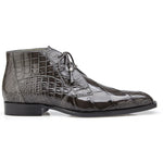 Belvedere Stefano Alligator Chukka Boots Gray