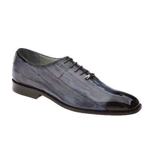 Belvedere Stella Eel Lace Up Shoes Antique Gray