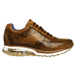 Belvedere Todd Ostrich Leg Sneakers Antique Brandy
