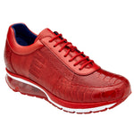 Belvedere Todd Ostrich Sneakers Red