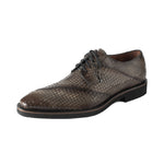 Belvedere Tony Snake Skin Shoes Antique Gray