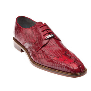 Belvedere Topo Hornback & Lizard Shoes Red