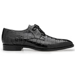 Belvedere Umberto Crocodile Shoes Black