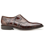 Belvedere Walter Alligator & Calf Oxfords Tobacco