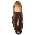 Belvedere Shoes Cava Ostrich & Eel Oxford
