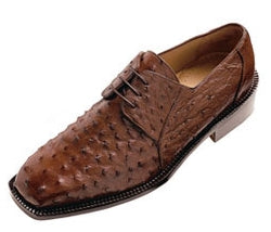 Belvedere Shoes Fabio Ostrich Oxford
