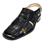 Belvedere Shoes Fumo Lizard Dress Sandal