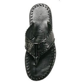 Belvedere Shoes Lorenzo Alligator Thong Sandal