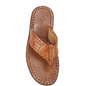 Belvedere Shoes Lorenzo Alligator Thong Sandal