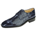 Belvedere Shoes Mela Cap-Toe Crocodile Oxford