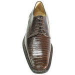 Belvedere Shoes Olivo Lizard Oxford 