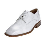 Belvedere Shoes Olivo Lizard Oxford 