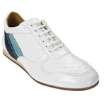 Belvedere Shoes Tono Ostrich & Calf Sneaker
