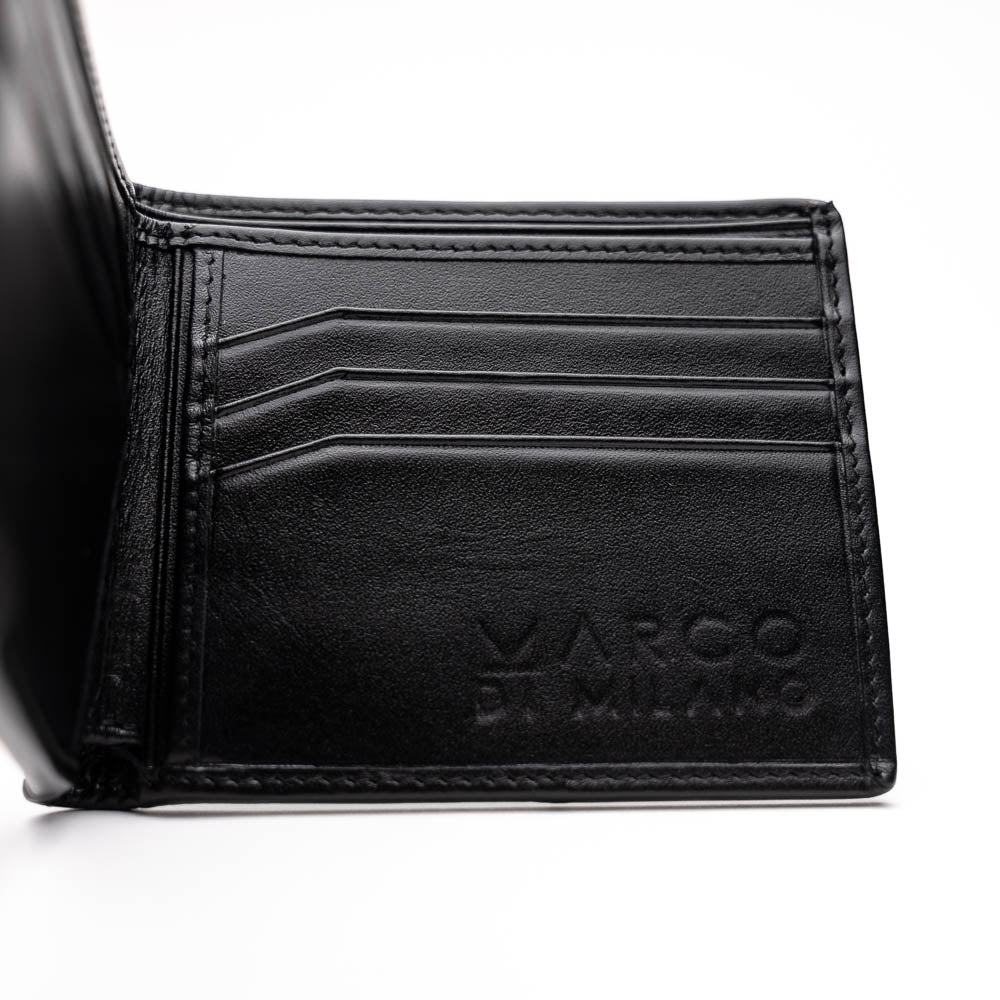 Marco Di Milano Stingray Bi-Fold Wallet Black / White