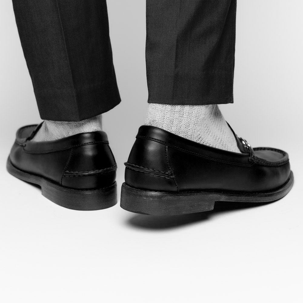 Handsewn Shoe Co. Bit Loafer Black