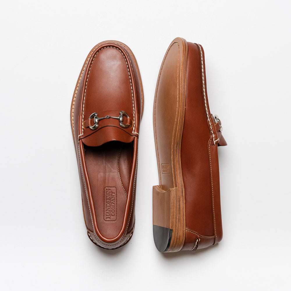 Handsewn Shoe Co. Bit Loafer Brown