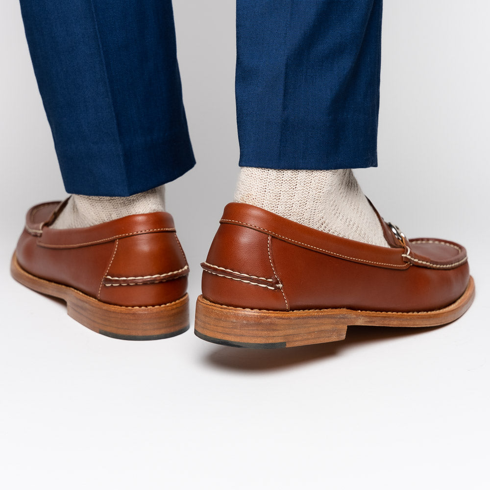 Handsewn Shoe Co. Bit Loafer Brown