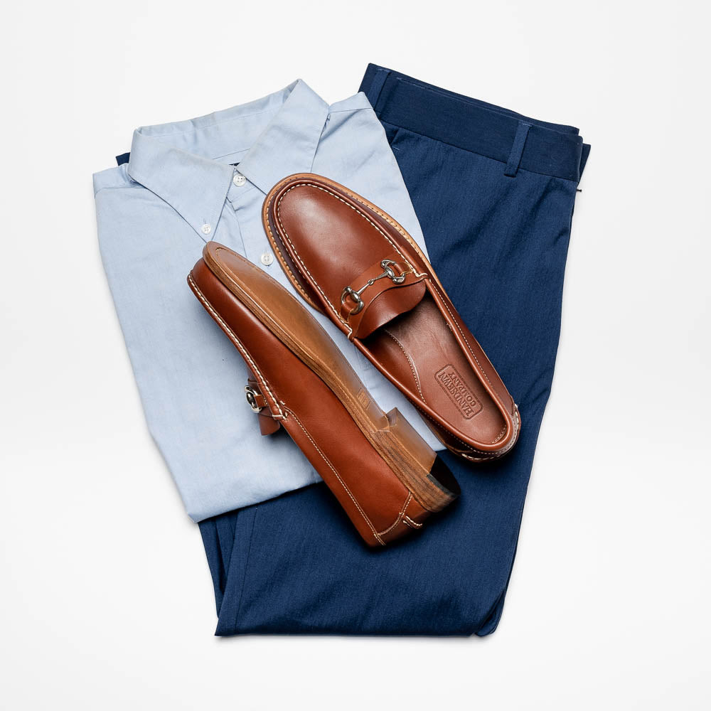 Handsewn Shoe Co. Bit Loafer Brown