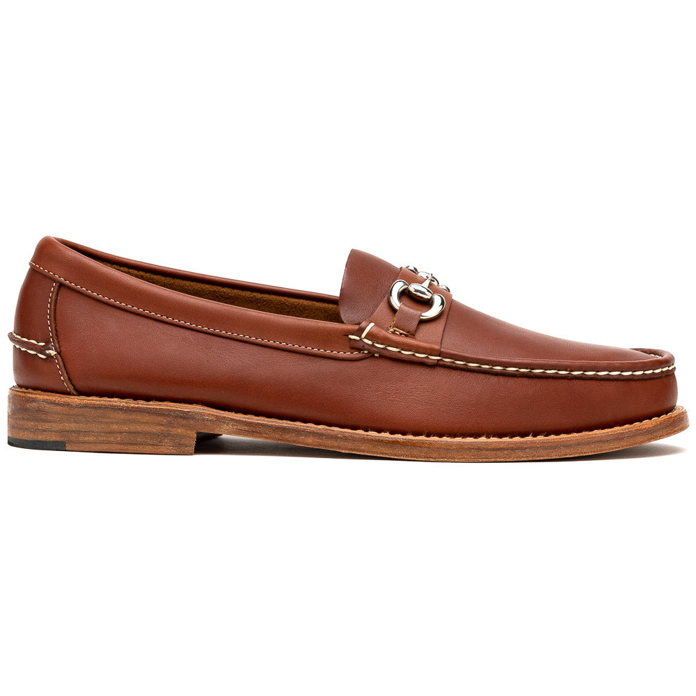 Handsewn Shoe Bit Loafer Brown