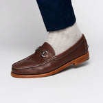 Handsewn Shoe Co. Bit Loafer Dark Brown