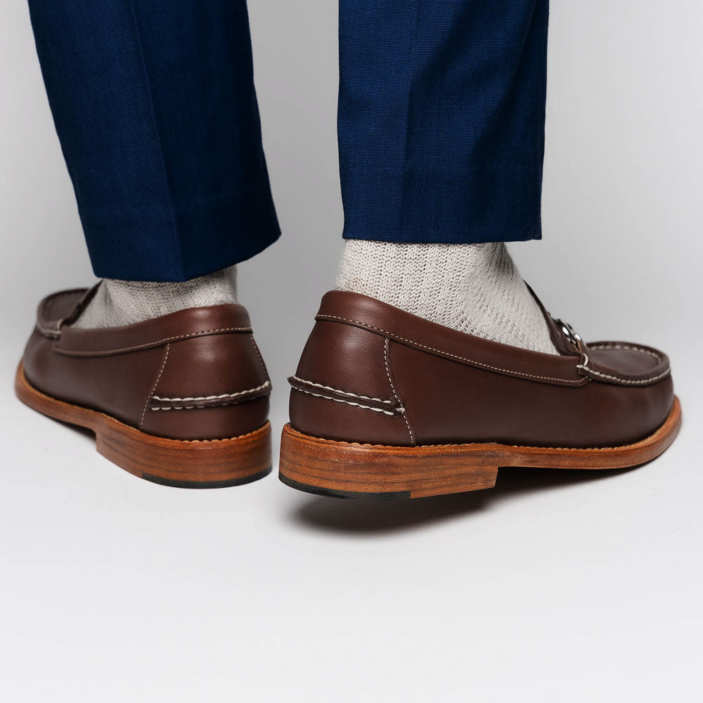 Handsewn Shoe Co. Bit Loafer Dark Brown
