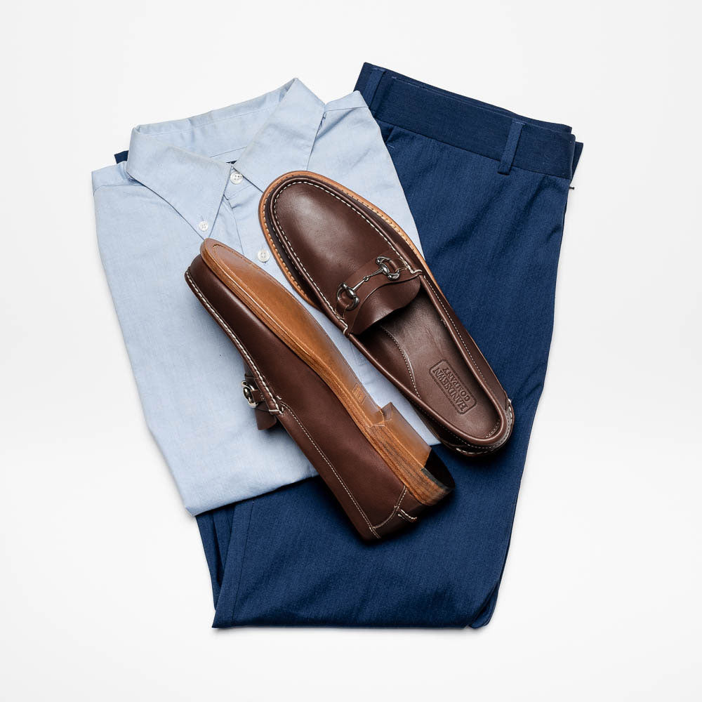 Handsewn Shoe Co. Bit Loafer Dark Brown