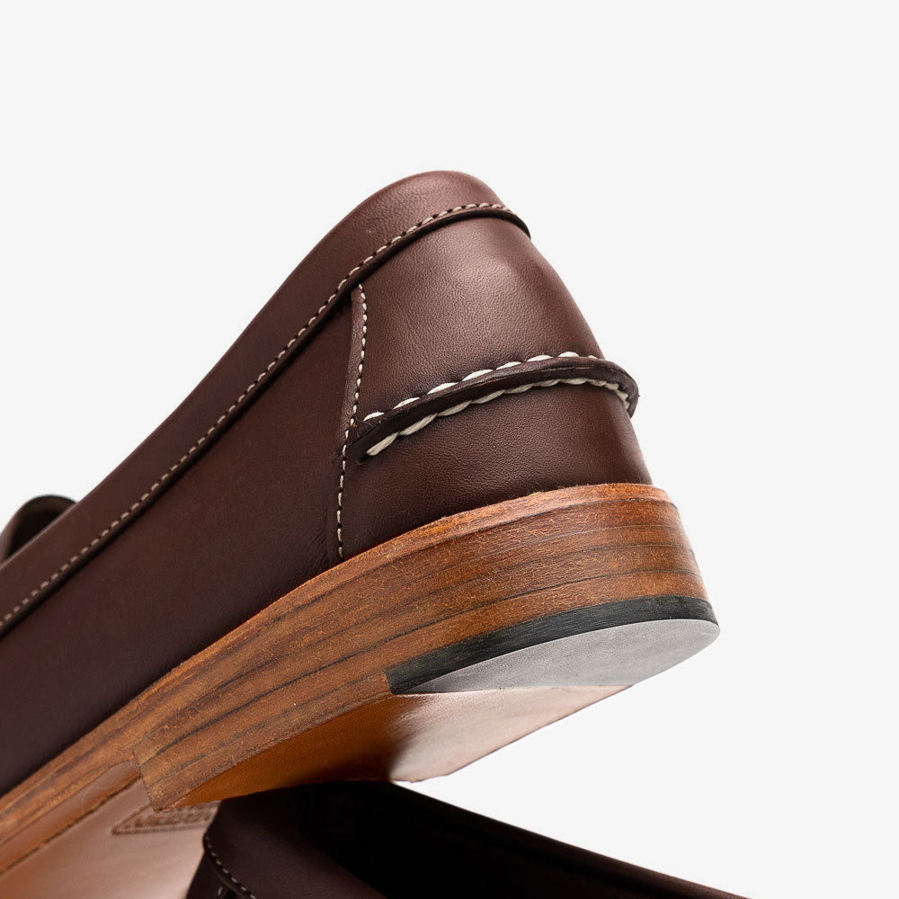 Handsewn Shoe Co. Bit Loafer Dark Brown