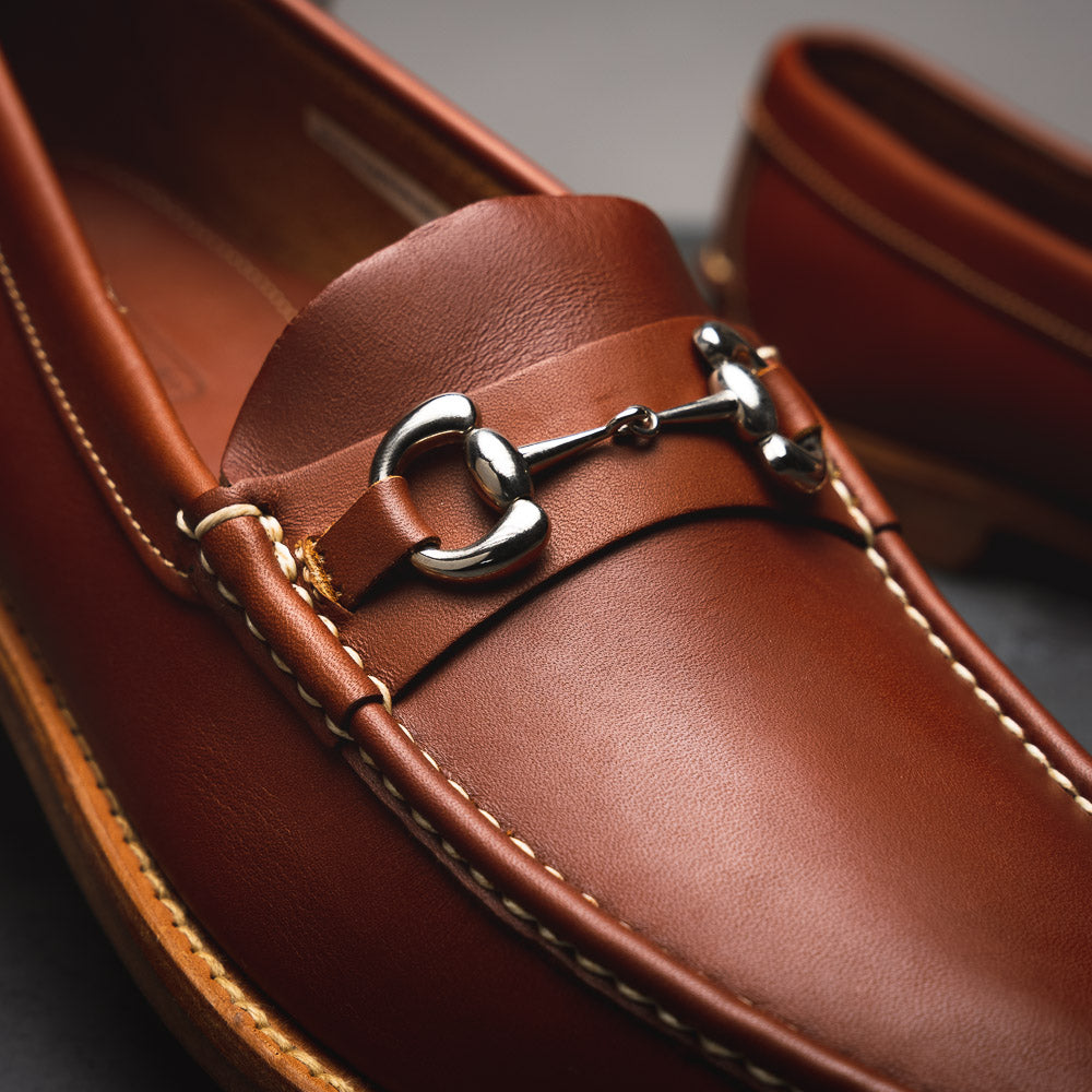 Handsewn Shoe Co. Bit Loafer Brown