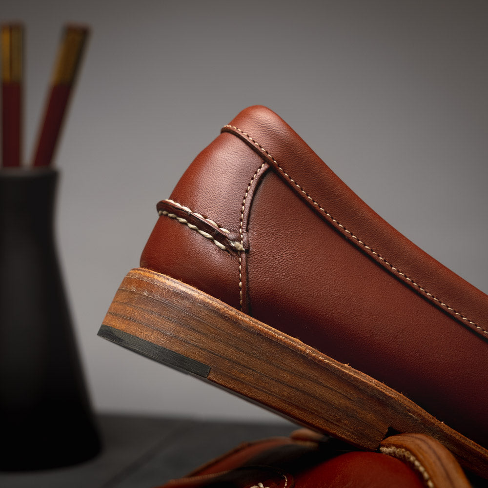 Handsewn Shoe Co. Bit Loafer Brown