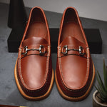 Handsewn Shoe Co. Bit Loafer Brown