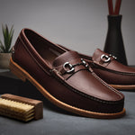 Handsewn Shoe Co. Bit Loafer Dark Brown