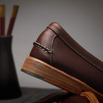Handsewn Shoe Co. Bit Loafer Dark Brown
