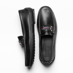 Handsewn Shoe Co. Bit Stripe Driver Black