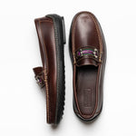 Handsewn Shoe Co. Bit Stripe Driver Dark Brown