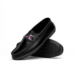 Handsewn Shoe Co. Bit Stripe Driver Black
