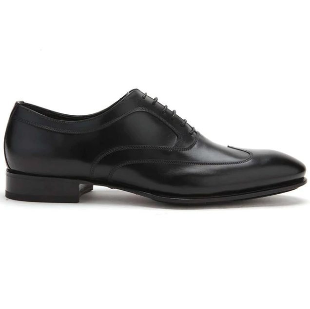 Caporicci 9919 Wingtip Oxfords Black