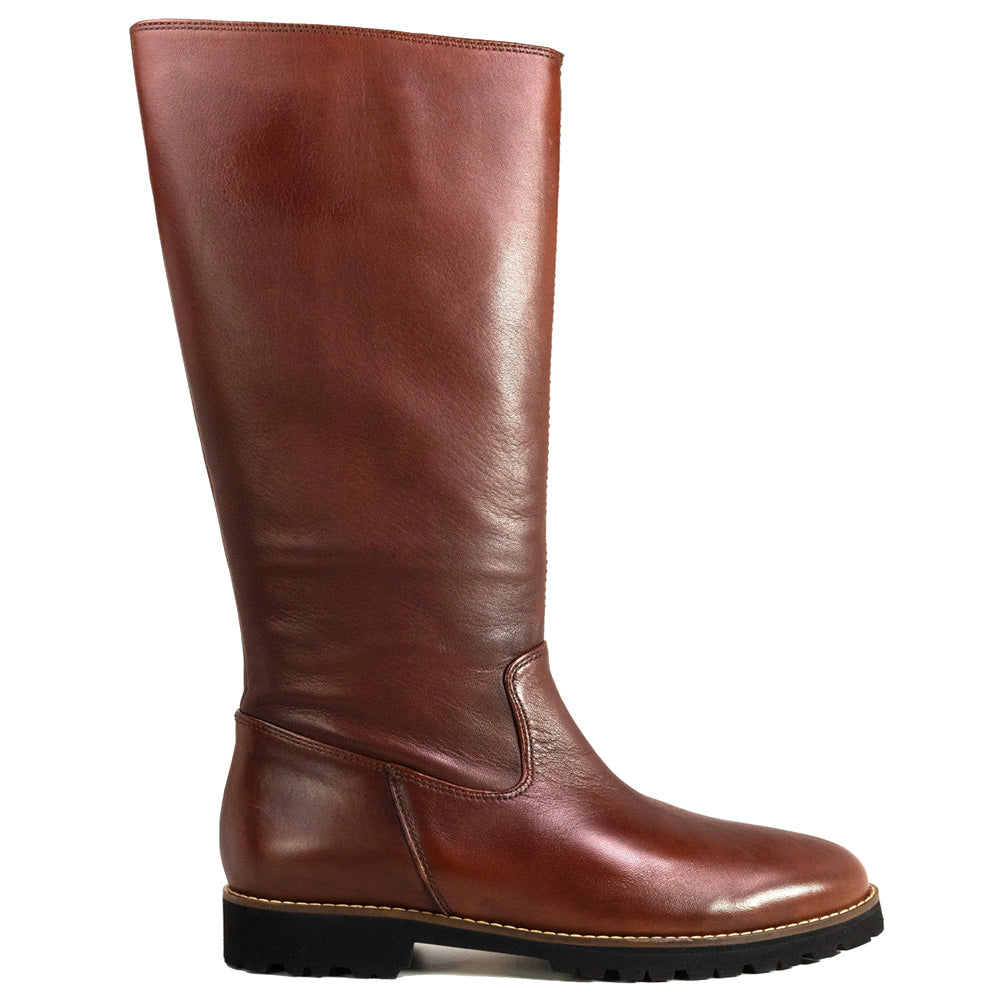 Robert Zur Women's Blakely True Glove Zipper Boot Luggage