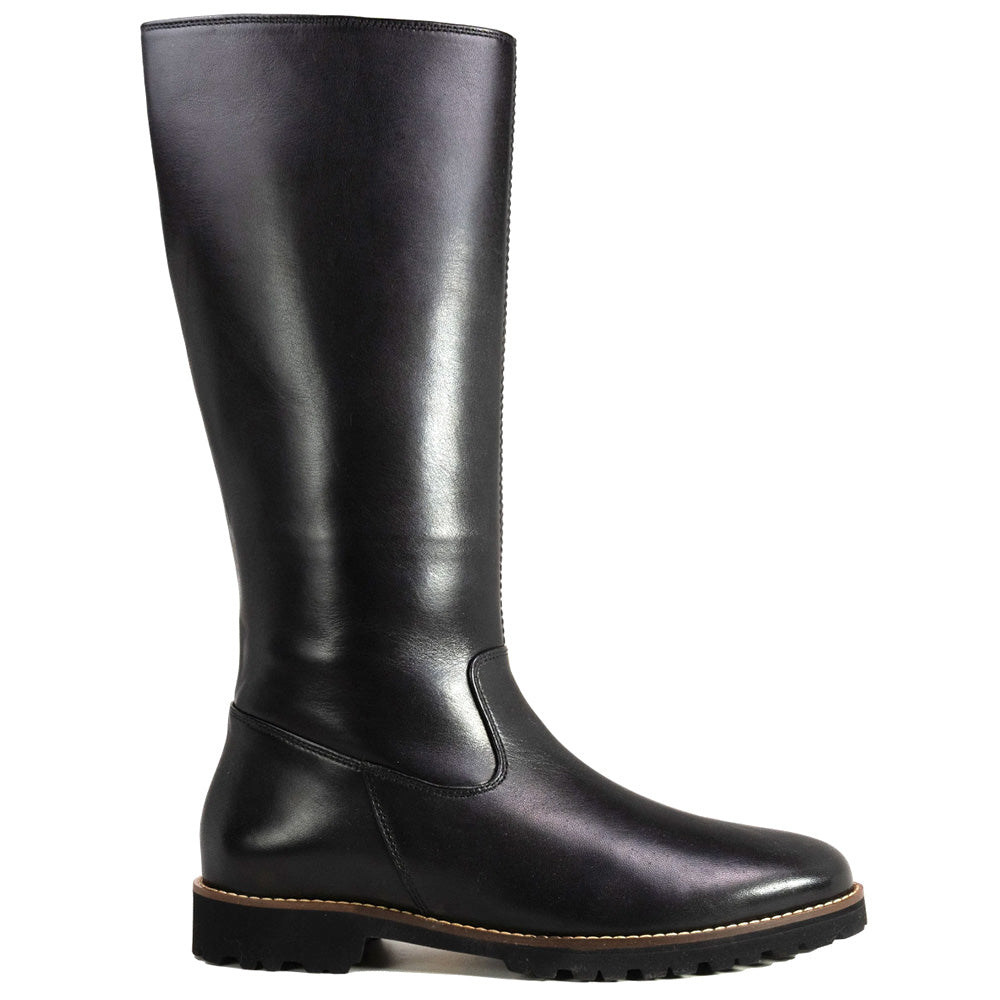Robert Zur Women's Blakely True Glove Zipper Boot Black