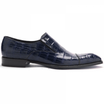 Caporicci 943 Alligator Loafers Blue