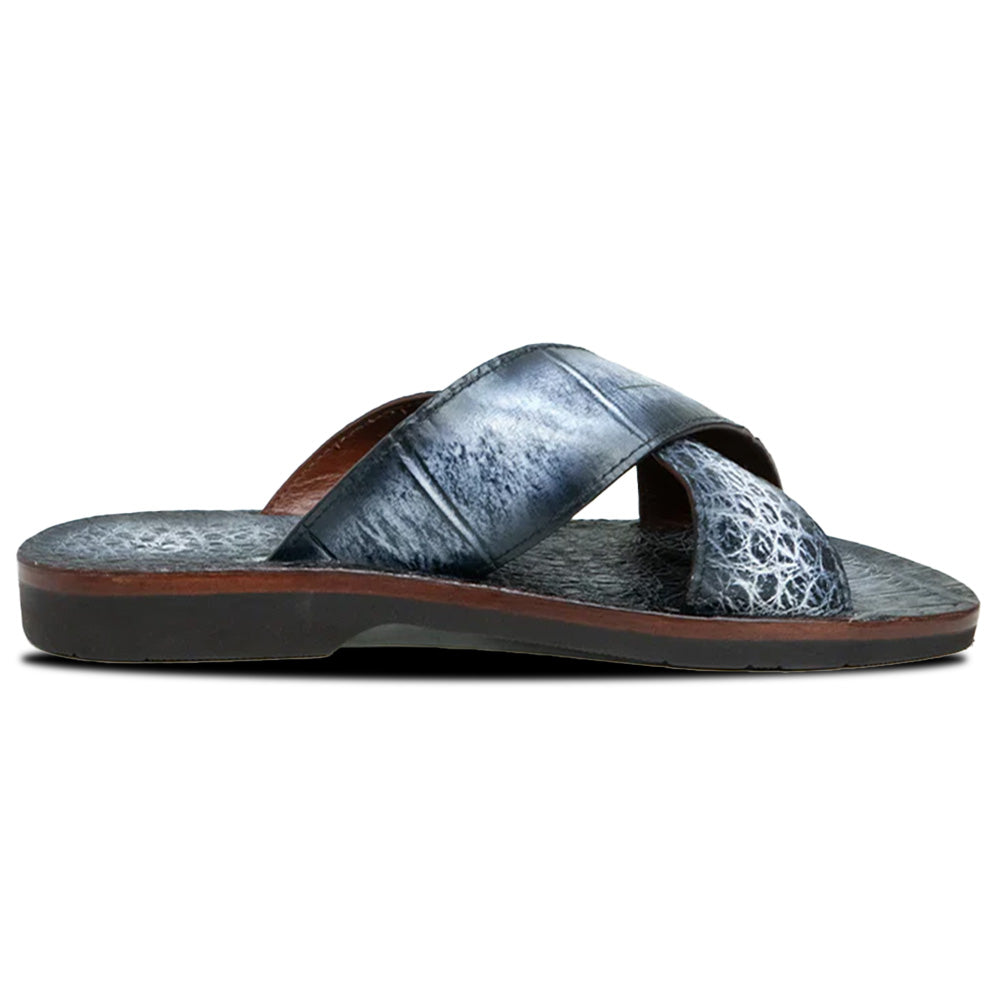 Marco Di Milano Elios Alligator Sandals Newspaper