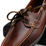 Handsewn Shoe Co. Boat Driver Dark Brown