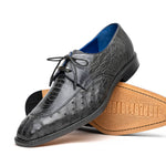 Belvedere Bolero Genuine Ostrich Shoes Gray (R43)