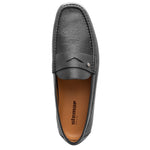 Stemar Bologna Grained Calfskin Loafers Black