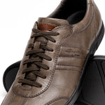 Santoni Bonito Baby Calfskin Sneakers Grey