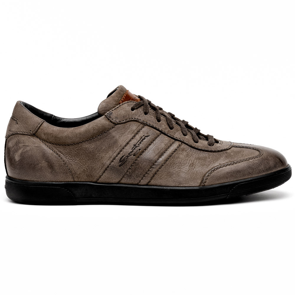 Santoni Calfskin Sneakers Grey