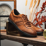 Santoni Calfskin Sneakers Brown