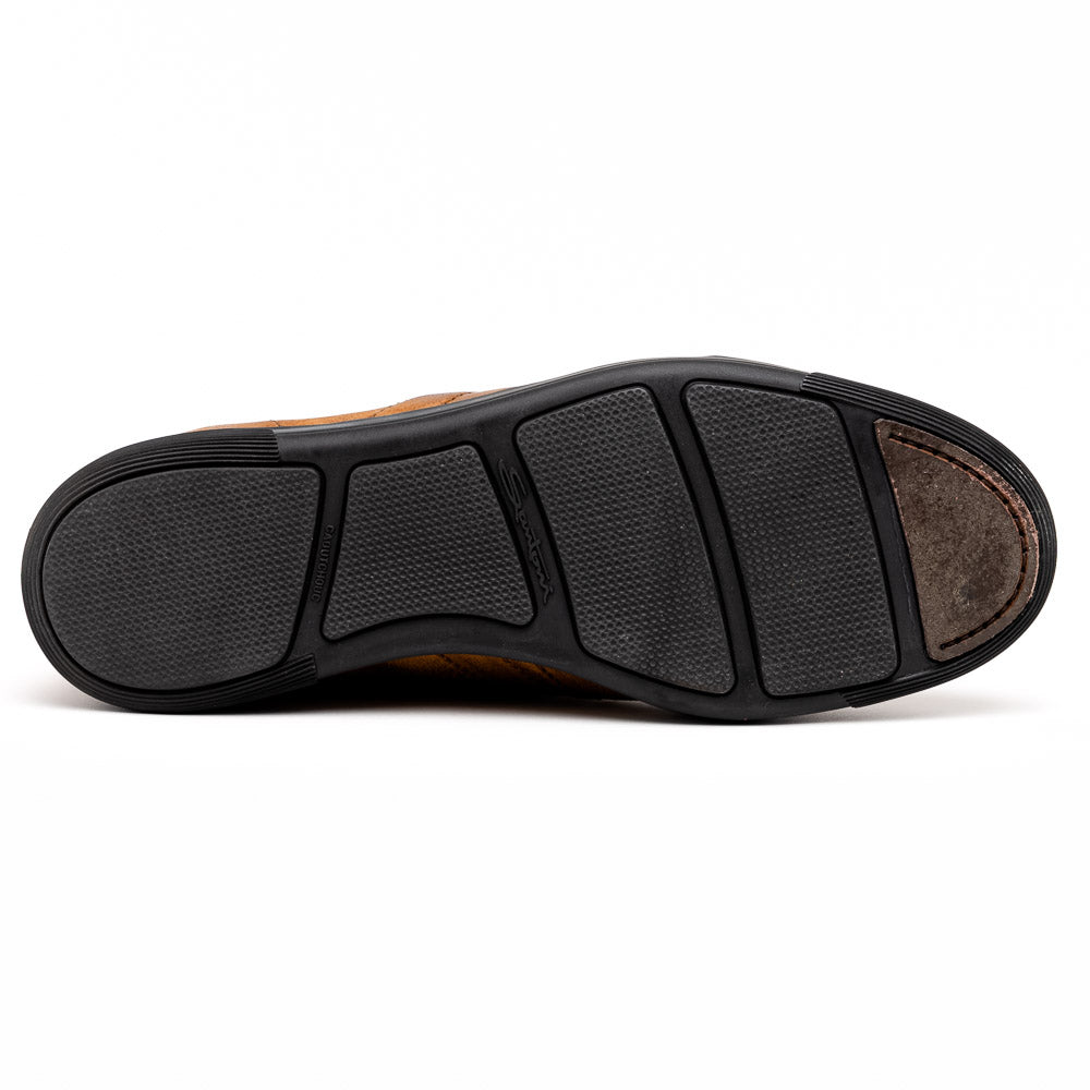 Santoni Calfskin Sneakers Brown